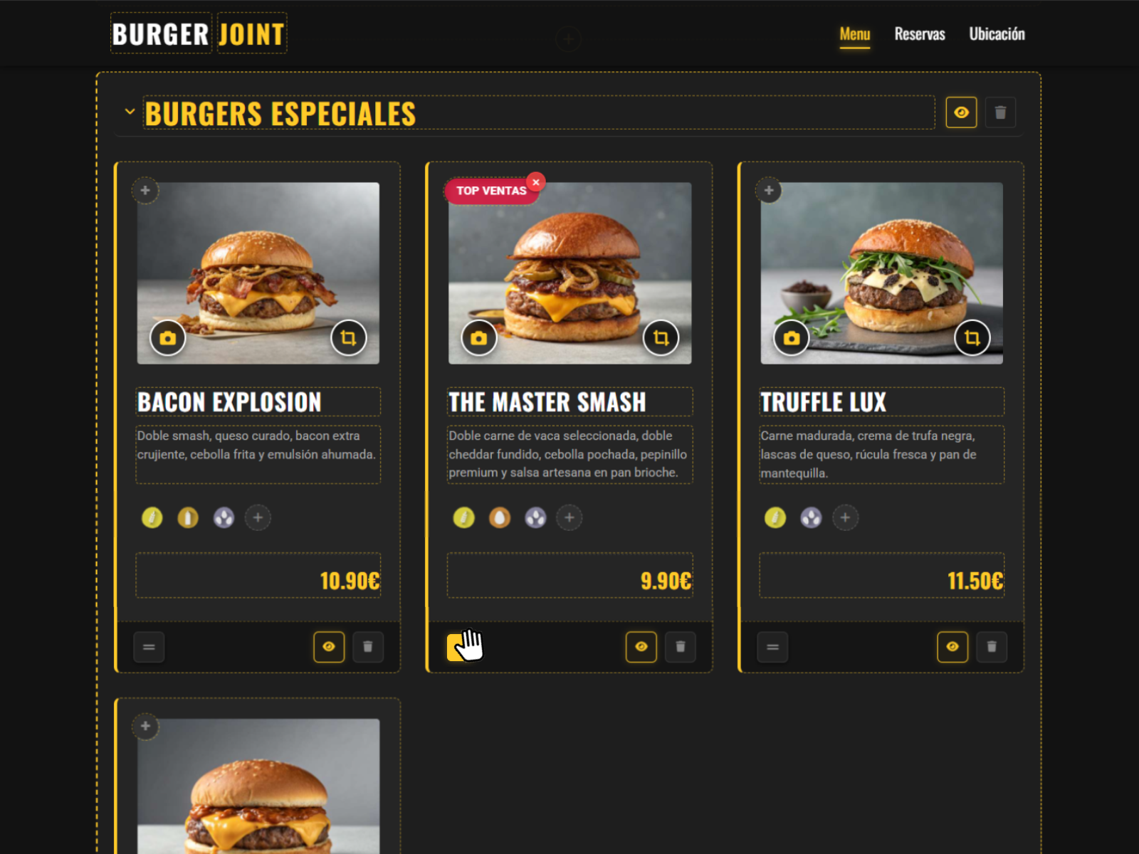 Escena 1: Menú Inicial