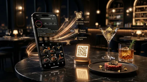 Enlace carta digital Instagram